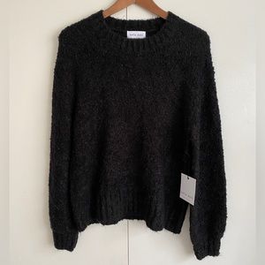 Bella Dahl Tahoe Boucle Sweater in Black
